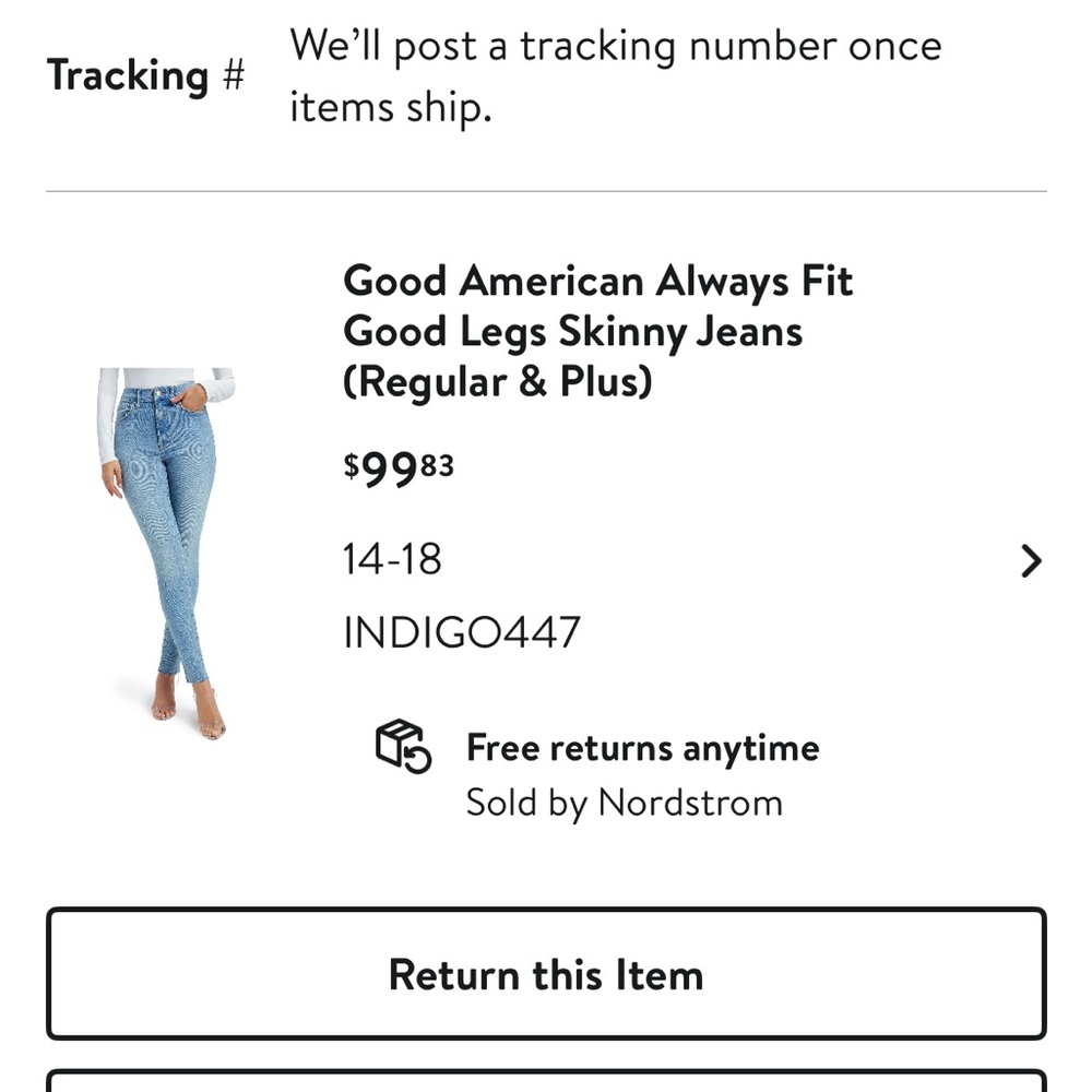 Good American Skinny Jeans